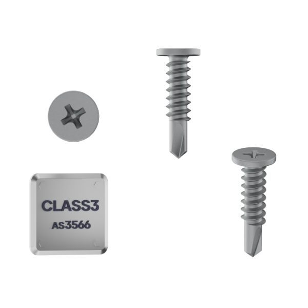 Flat-Head-Phillips-Self-Drilling-Screw-class3